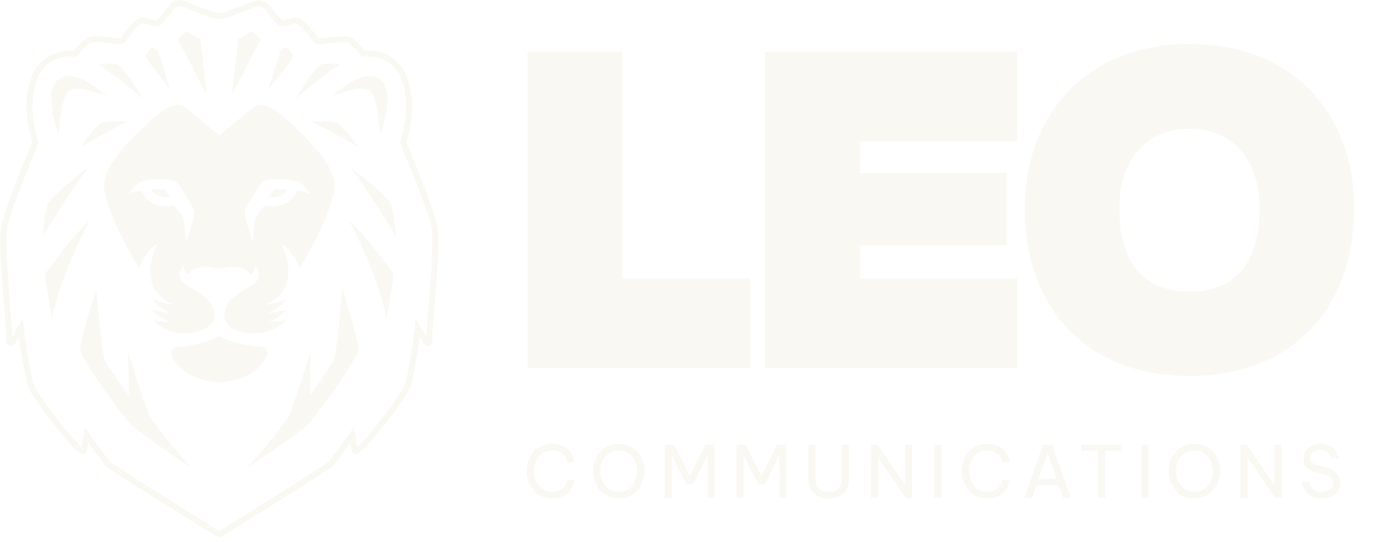 Leo Communications Inline #F9F8F3